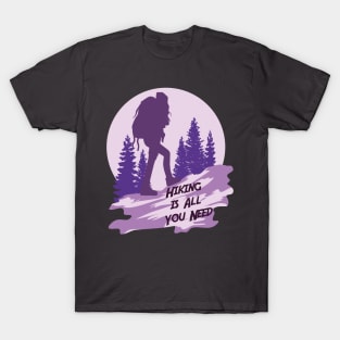 Hiking is All You Need T-Shirt